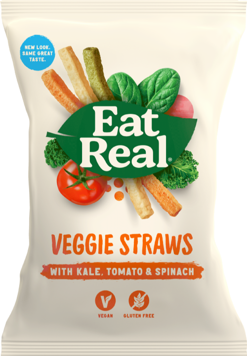 EAT REAL Veggie Straws with Kale, Tomato & Spinach 113g
