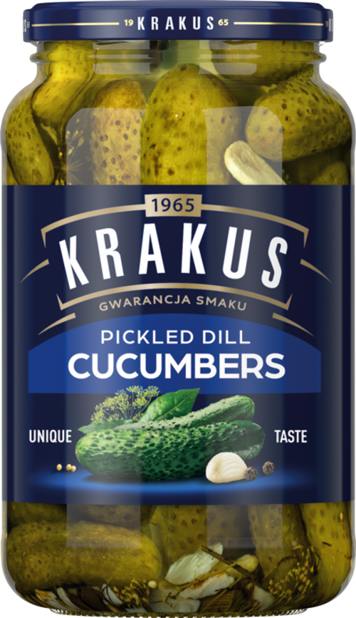 KRAKUS Pickled Dill Cucumbers 920g