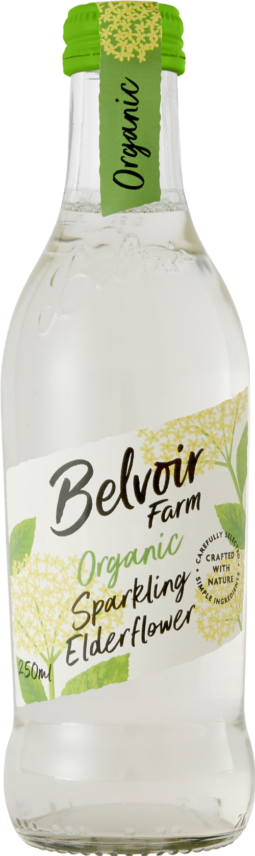 BELVOIR Organic Sparkling Elderflower 25cl