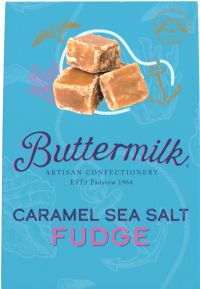 BUTTERMILK Crumbly Caramel Sea Salt Fudge 150g (5036854006009)