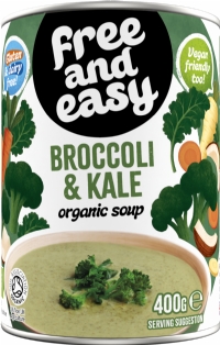 FREE AND EASY Broccoli & Kale Soup 400g