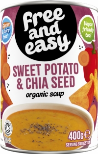 FREE AND EASY Sweet Potato & Chia Seed Soup 400g