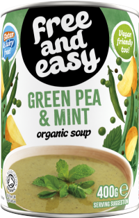 FREE AND EASY Pea & Mint Soup 400g