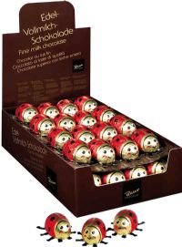 BAUR Milk Chocolate Ladybird 18g