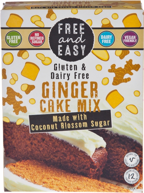 FREE AND EASY Ginger Cake Mix 350g