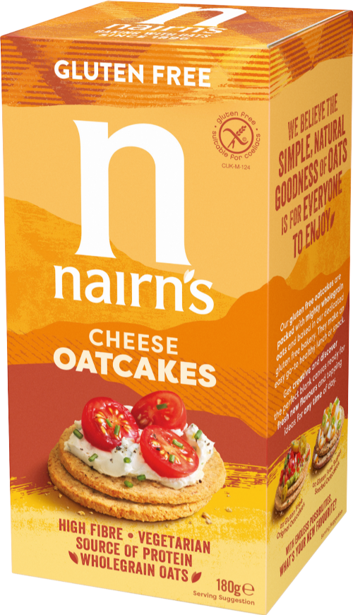 NAIRN'S Gluten Free Cheese Oatcakes 180g