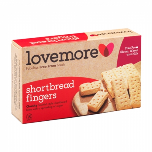 LOVEMORE Shortbread Fingers 125g