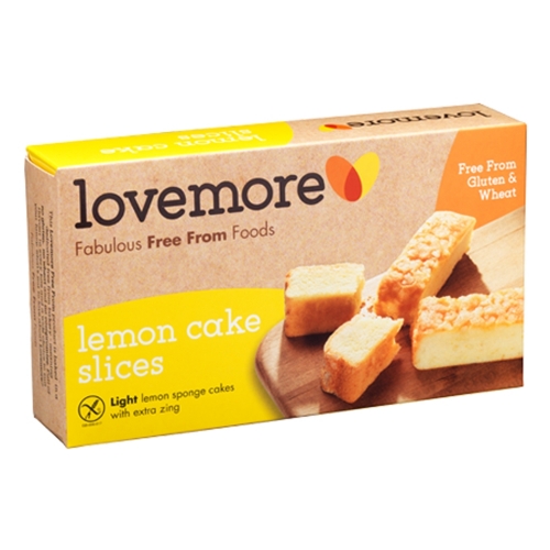 LOVEMORE Lemon Cake Slices 180g