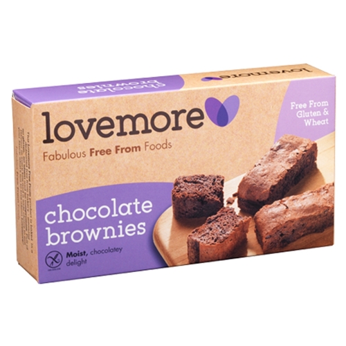LOVEMORE Chocolate Brownies 180g