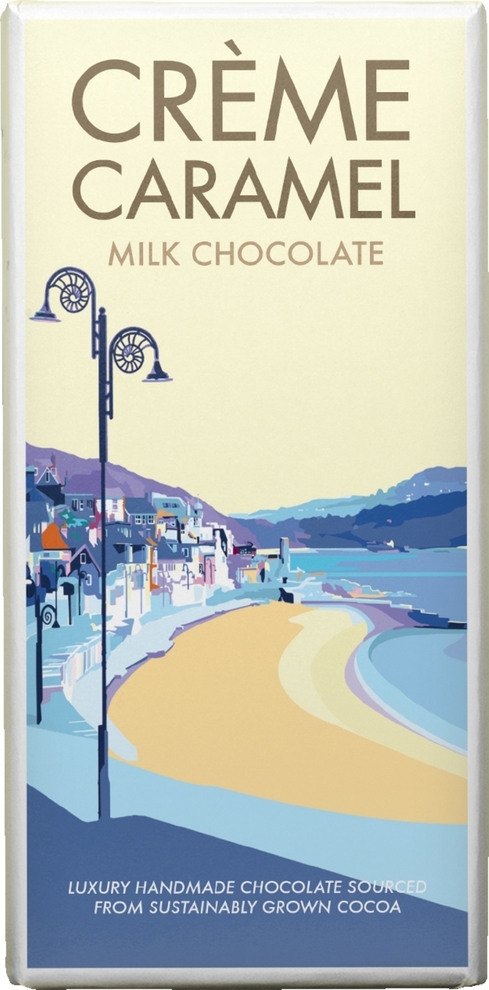 KERNOW Becky Bettesworth Creme Caramel Chocolate Bar 100g (5060172334728)
