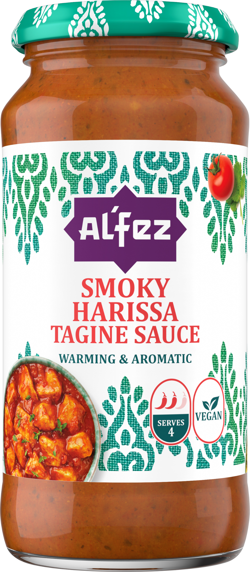AL'FEZ Smoky Harissa Sauce 450g