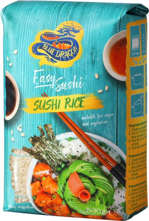 BLUE DRAGON Sushi Rice 500g