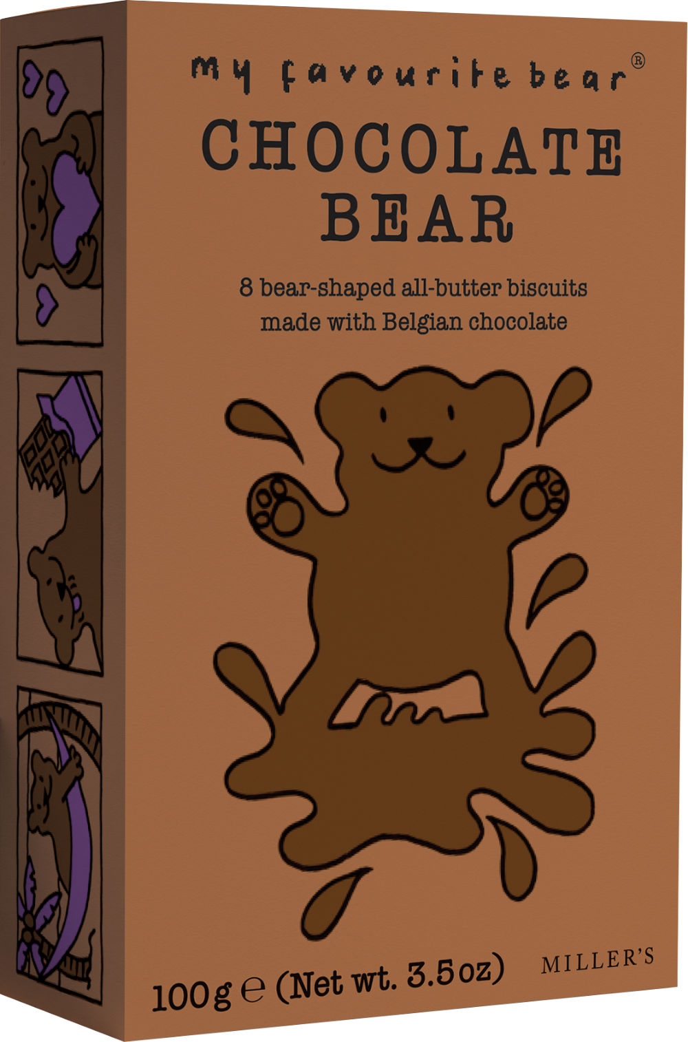 Artisan Biscuits My Favourite Bear Chocolate Bear Biscuits 100g