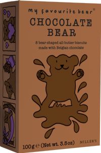 ARTISAN BISCUITS My Favourite Bear Chocolate Bear Biscuits 100g