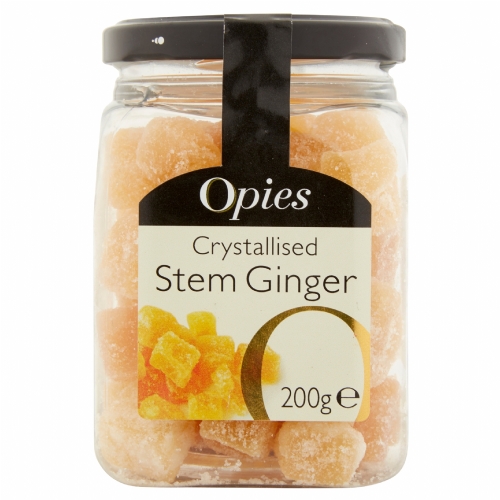 OPIES Crystallised Stem Ginger 200g