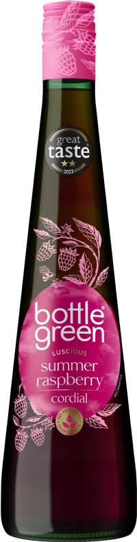 BOTTLEGREEN Summer Raspberry Cordial 500ml