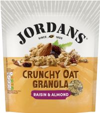 JORDANS Crunchy Oat Granola - Raisin & Almond 750g (5010477353115)