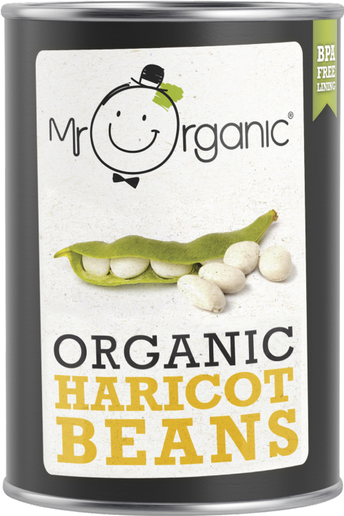 MR ORGANIC Organic Haricot Beans 400g