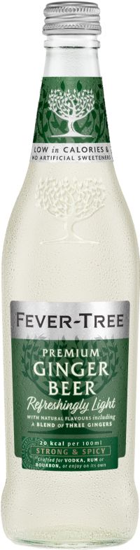 FEVER-TREE Refreshingly Light Ginger Beer 500ml (5060108450447)