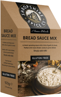 SHROPSHIRE SPICE CO. Gluten Free Bread Sauce Mix 100g