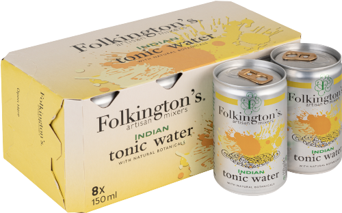 FOLKINGTON'S Indian Tonic Water (8x150ml)