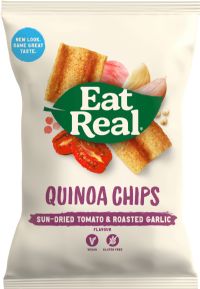 EAT REAL Quinoa Chips - Sundried Tomato & Garlic 22g (5026489494128)
