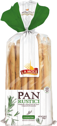 LA MOLE Panrustici Breadsticks - Rosemary 250g