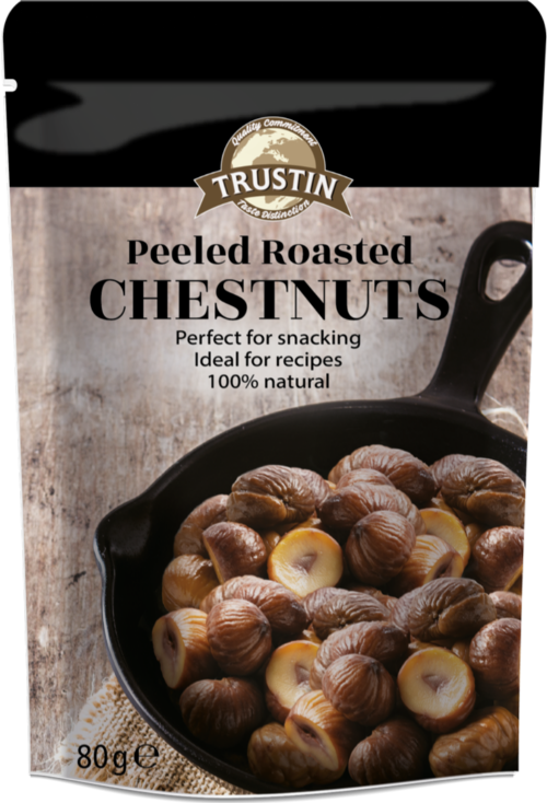 TRUSTIN Peeled Roasted Chestnuts 80g