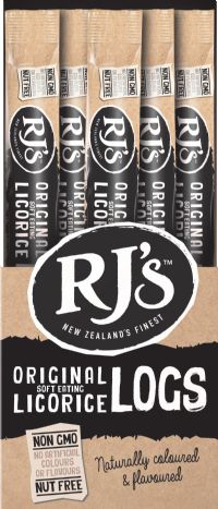 RJ'S Natural Soft Eating Licorice Log 40g (9418315124044)