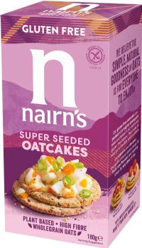 NAIRN'S Gluten Free Super Seeded Oatcakes 180g