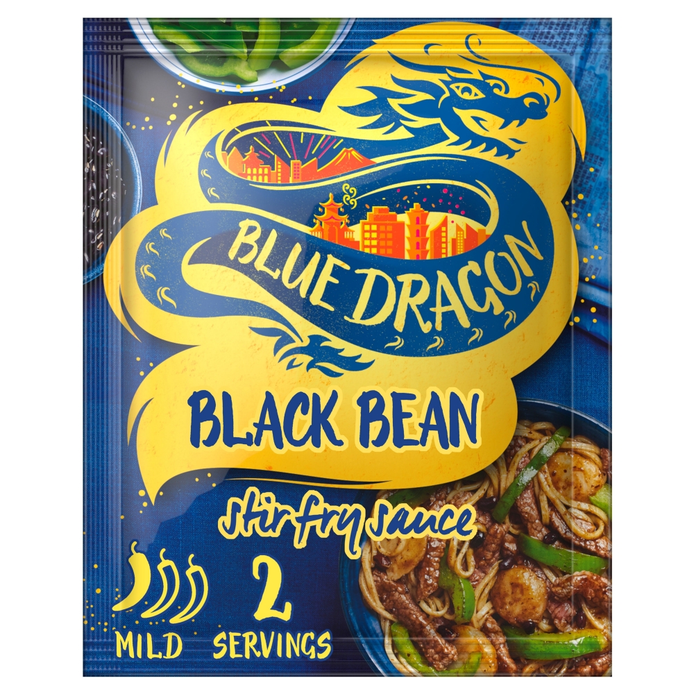 BLUE DRAGON Black Bean Stir-Fry Sauce 120g