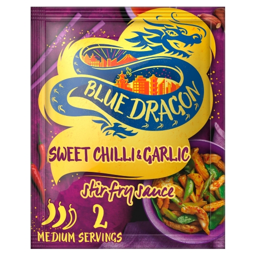 BLUE DRAGON Sweet Chilli & Garlic Stir-Fry Sauce 120g