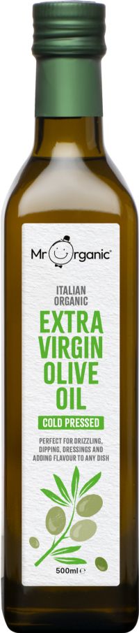 MR ORGANIC Organic Italian Extra Virgin Olive Oil 500ml (5060178070828)