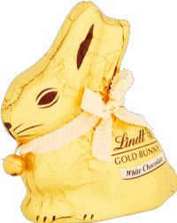 LINDT Gold Bunny - White Chocolate 100g