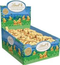 LINDT Gold Bunny - Milk Chocolate CDU 10g