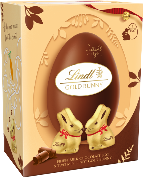 LINDT Gold Bunny Egg - Milk Chocolate 115g