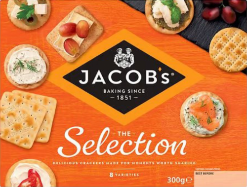 JACOB'S Biscuits for Cheese Selection 300g