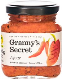 GRANNY'S SECRET Ajvar Hot 200g (8606018020041)
