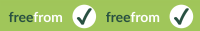 HOLLEYS FINE FOODS 'Free From' Shelf Strip 1000x40mm