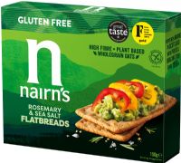 NAIRN'S Gluten Free Flatbreads - Rosemary & Sea Salt 150g