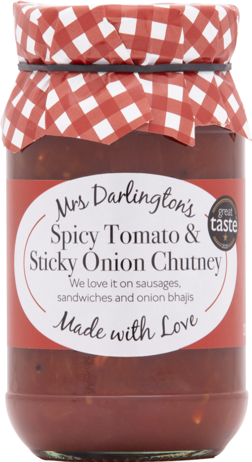 DARLINGTON'S Spicy Tomato & Sticky Onion Chutney 312g