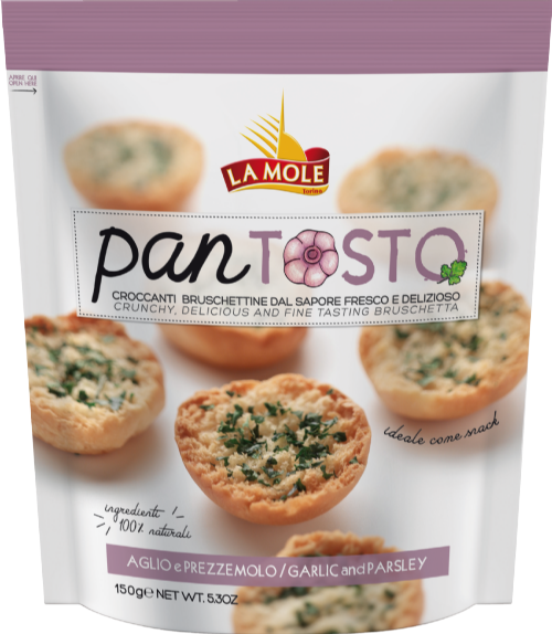 LA MOLE Pan Tosto - Garlic & Parsley 150g