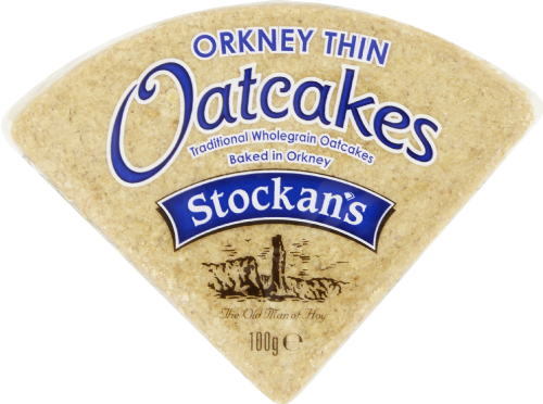 STOCKAN'S Thin Triangular Oatcakes 100g