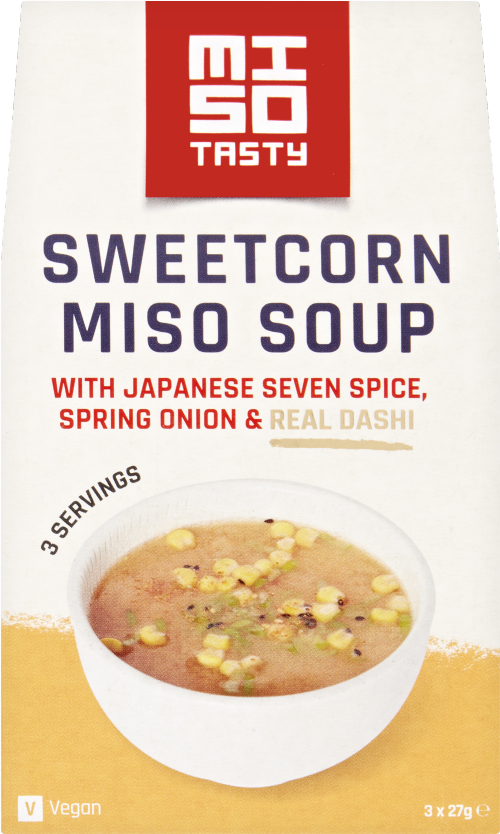 MISO TASTY Sweetcorn Miso Soup (3x27g)