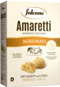 FALCONE Italian Soft Amaretti with Citrus 170g