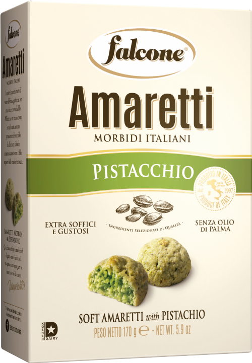 FALCONE Soft Amaretti with Pistachio 170g