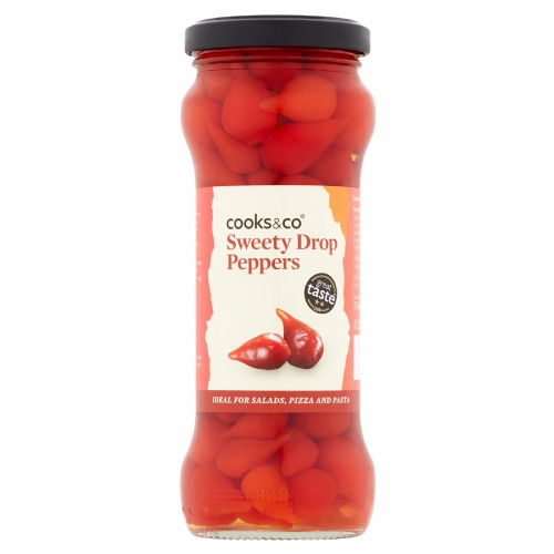 COOKS & CO. Sweety Drop Red Peppers 235g
