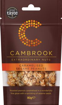 CAMBROOK Caramelised Sesame Peanuts 80g