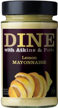 ATKINS & POTTS Lemon Mayonnaise 200g (5060103391363)