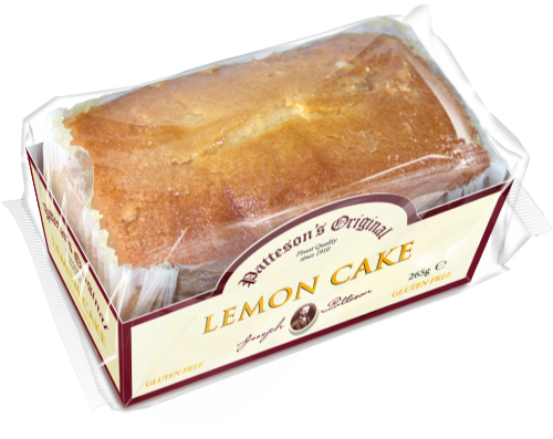 PATTESON'S Gluten Free Lemon Cake 265g